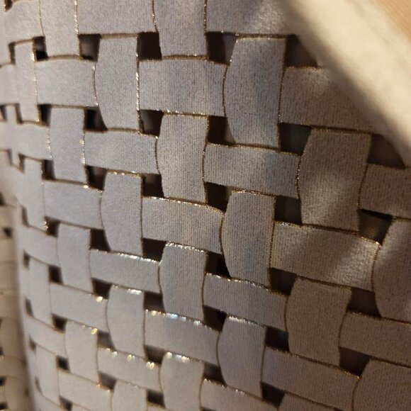 Joseph Ribkoff Laser Cut Suede cover up Jacket - Picture 3 of 9